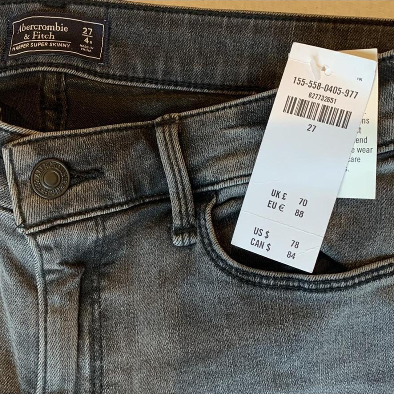 Harper super skinny hot sale jeans abercrombie