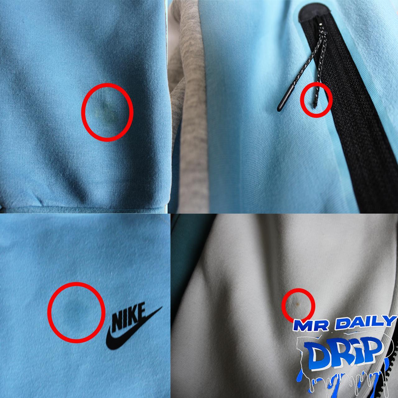 Nike Techfleece Full Tracksuit Light blue white... Depop