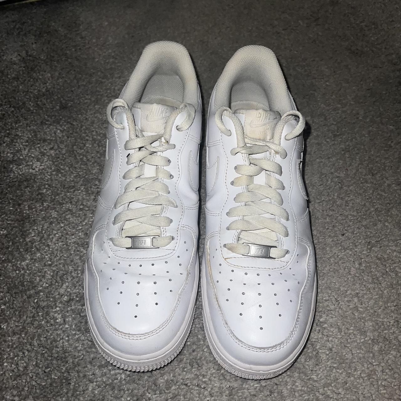 Air force 1 07’ white Used but still in good... - Depop