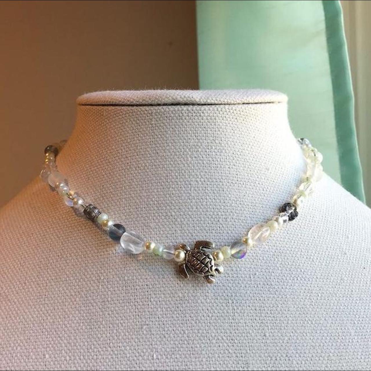 Women's Blue and White Jewellery