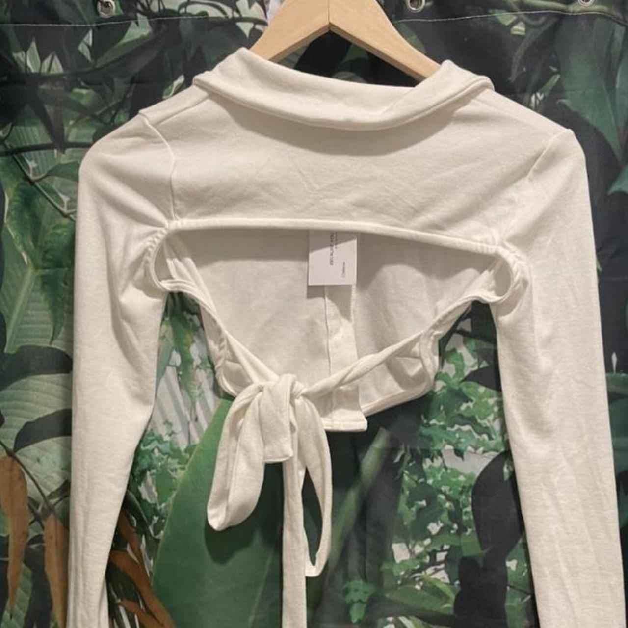 Source Unknown Women's Crop top - White - XS – BR… - image 2