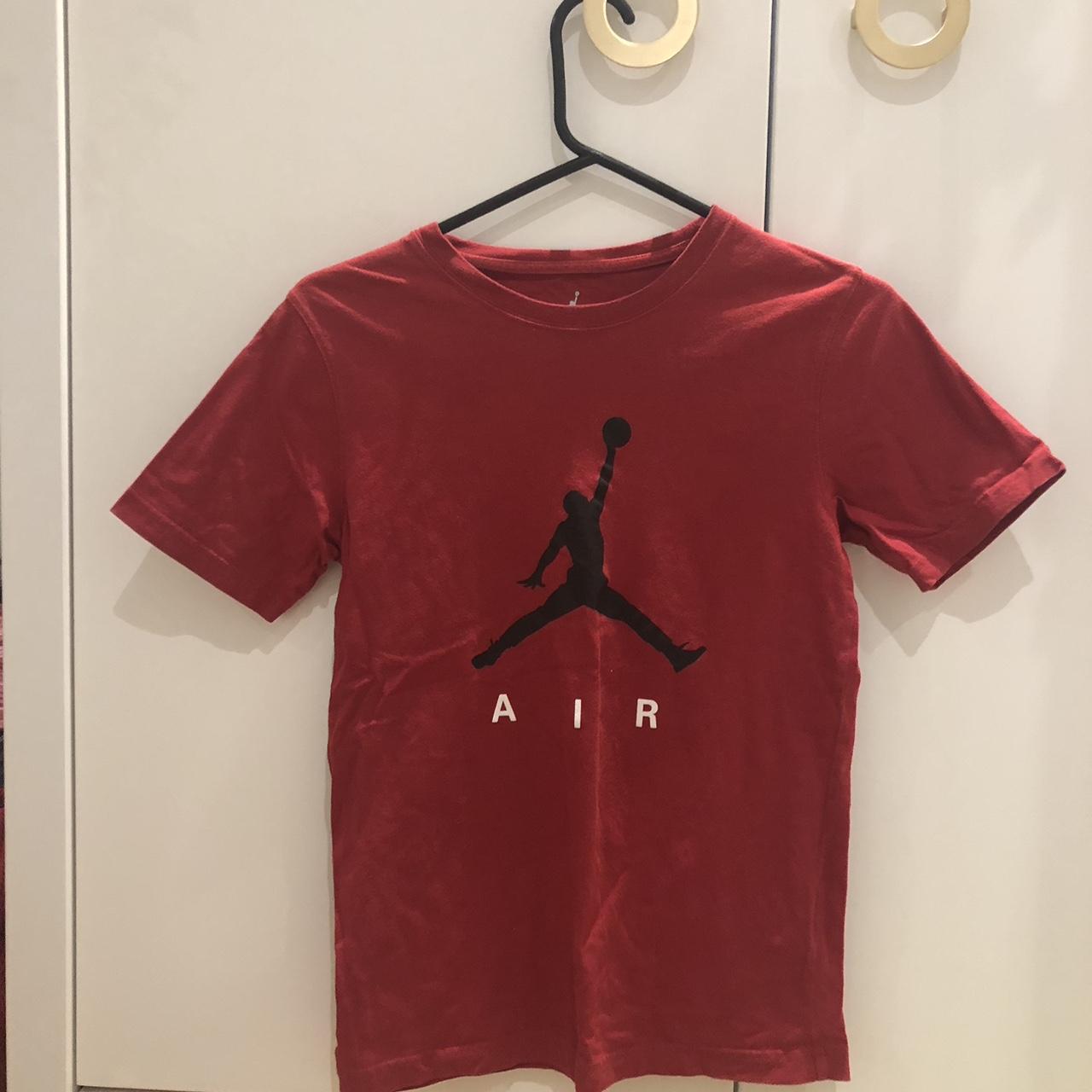 kids nike air jordan t-shirt - Depop