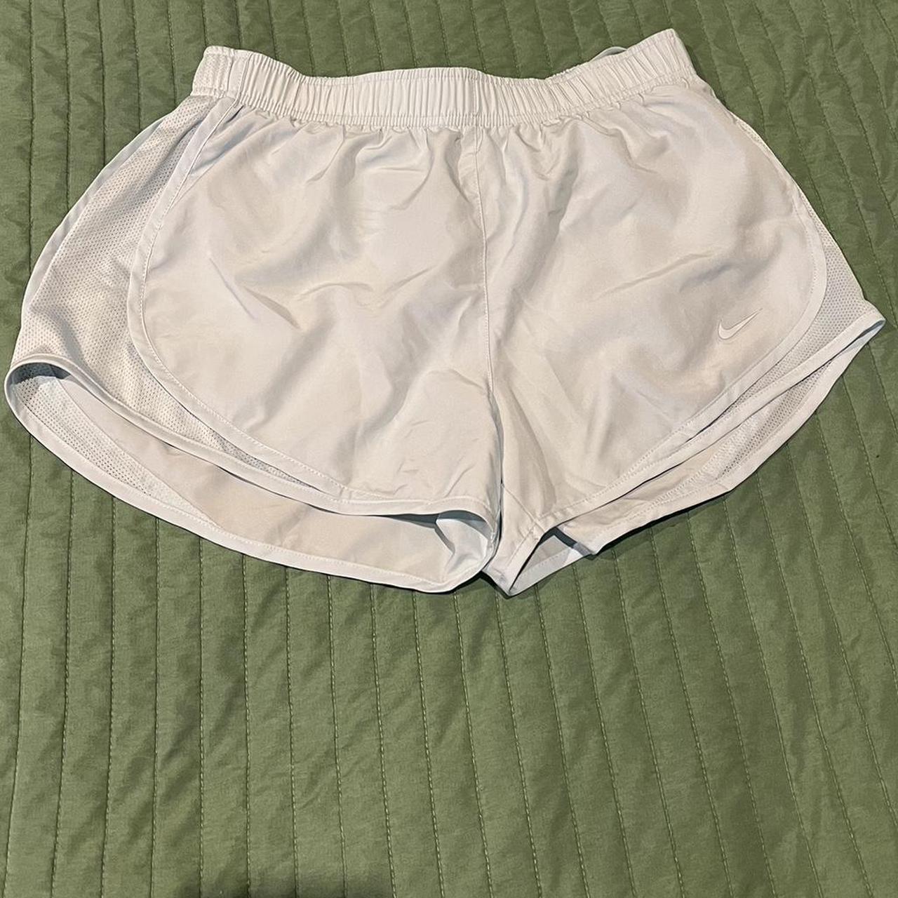 womens nike blue shorts