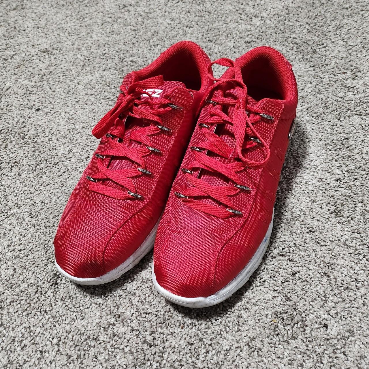 Red Lugz Men's Tennis Shoes Size 12 US 46 EUR These... - Depop