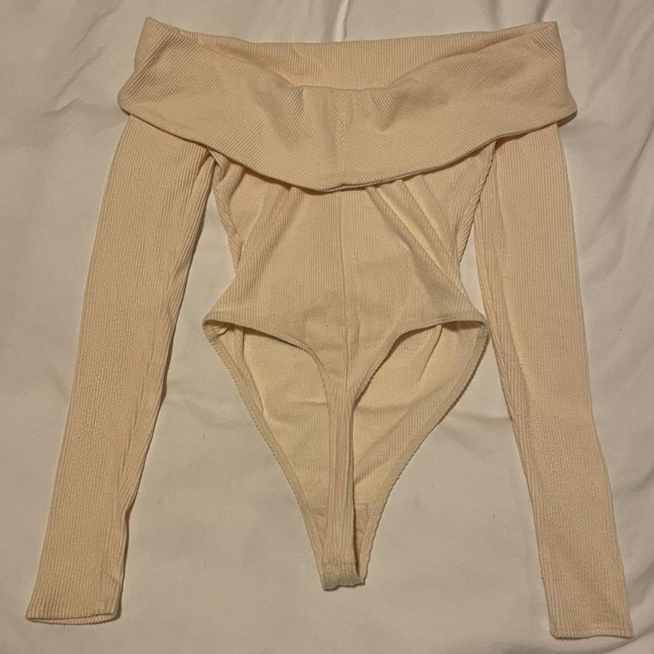 Urban Outfitter off the shoulder bodysuit in a... Depop