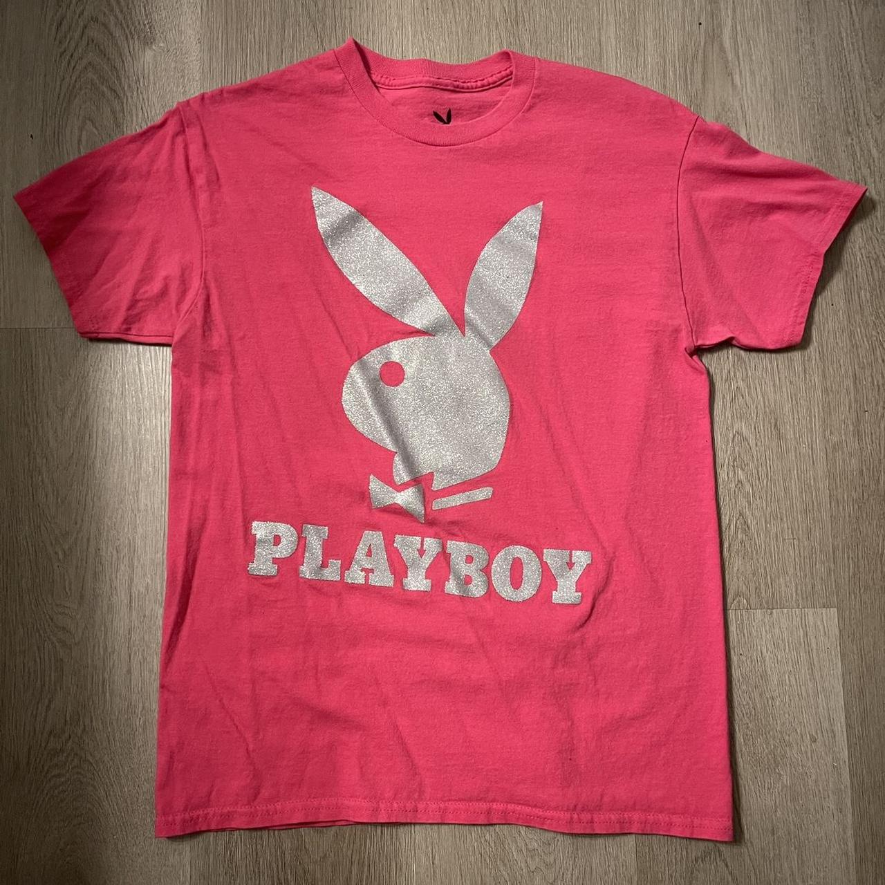 Pink playboy 2024 bunny shirt