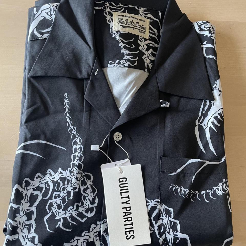 Wacko maria snake skull shirt L - Depop