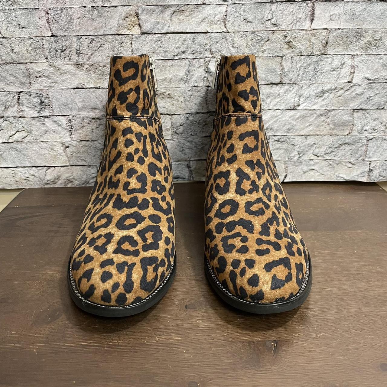 Franco sarto hot sale leopard bootie