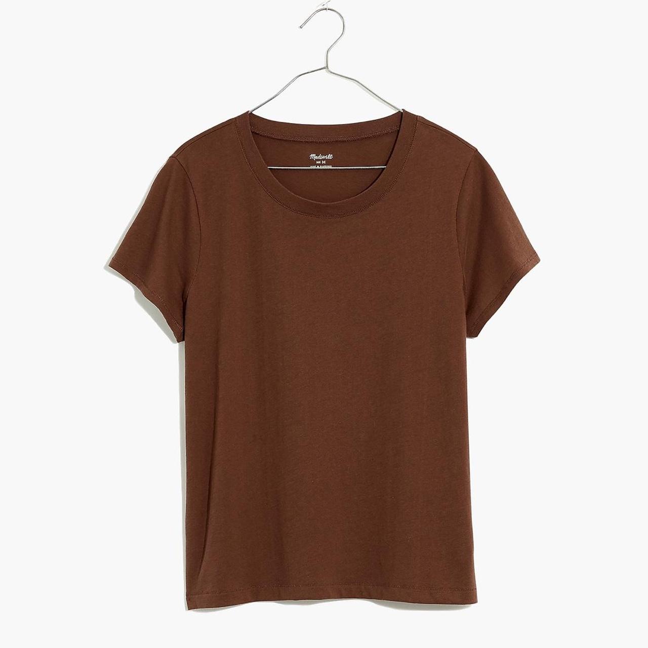 North side vintage tee from Madewell in Hot Cocoa!... - Depop