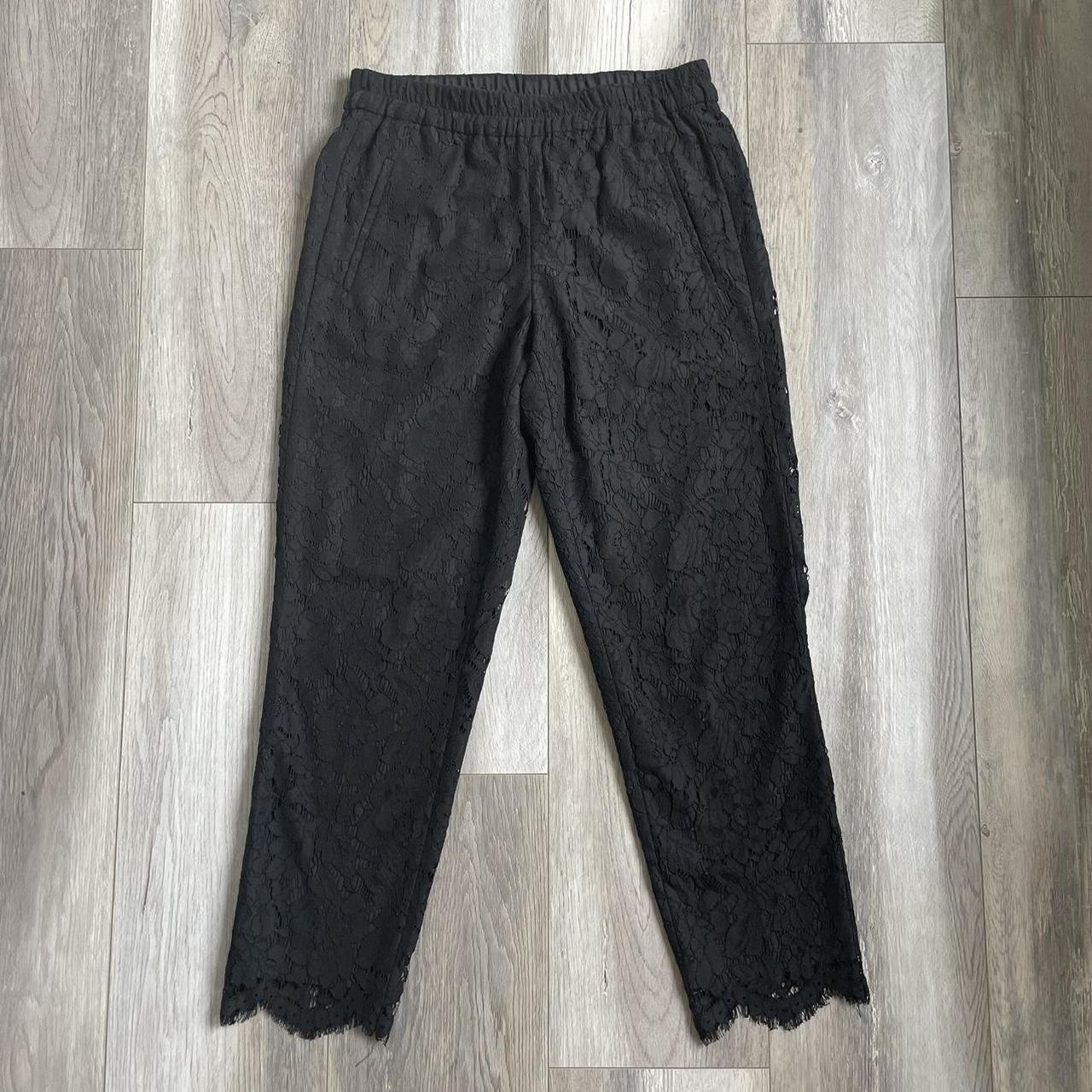 J crew black store pants