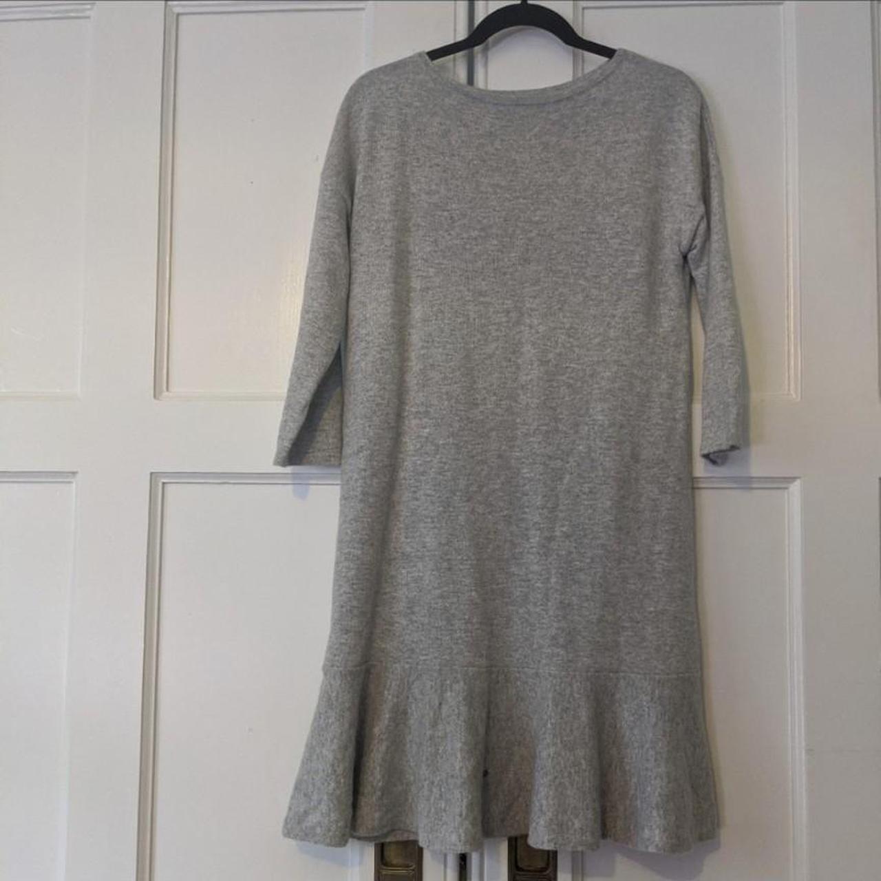 Lands' End Women's Grey Dress | Depop