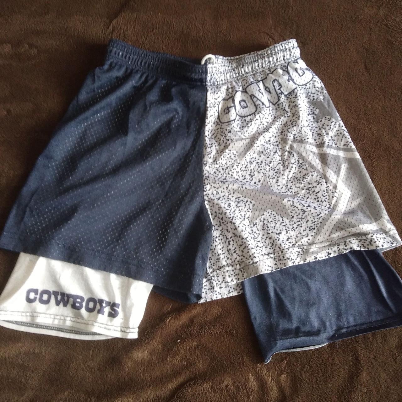 Vintage NFL Texas Cowboys shorts Size s/m - Depop