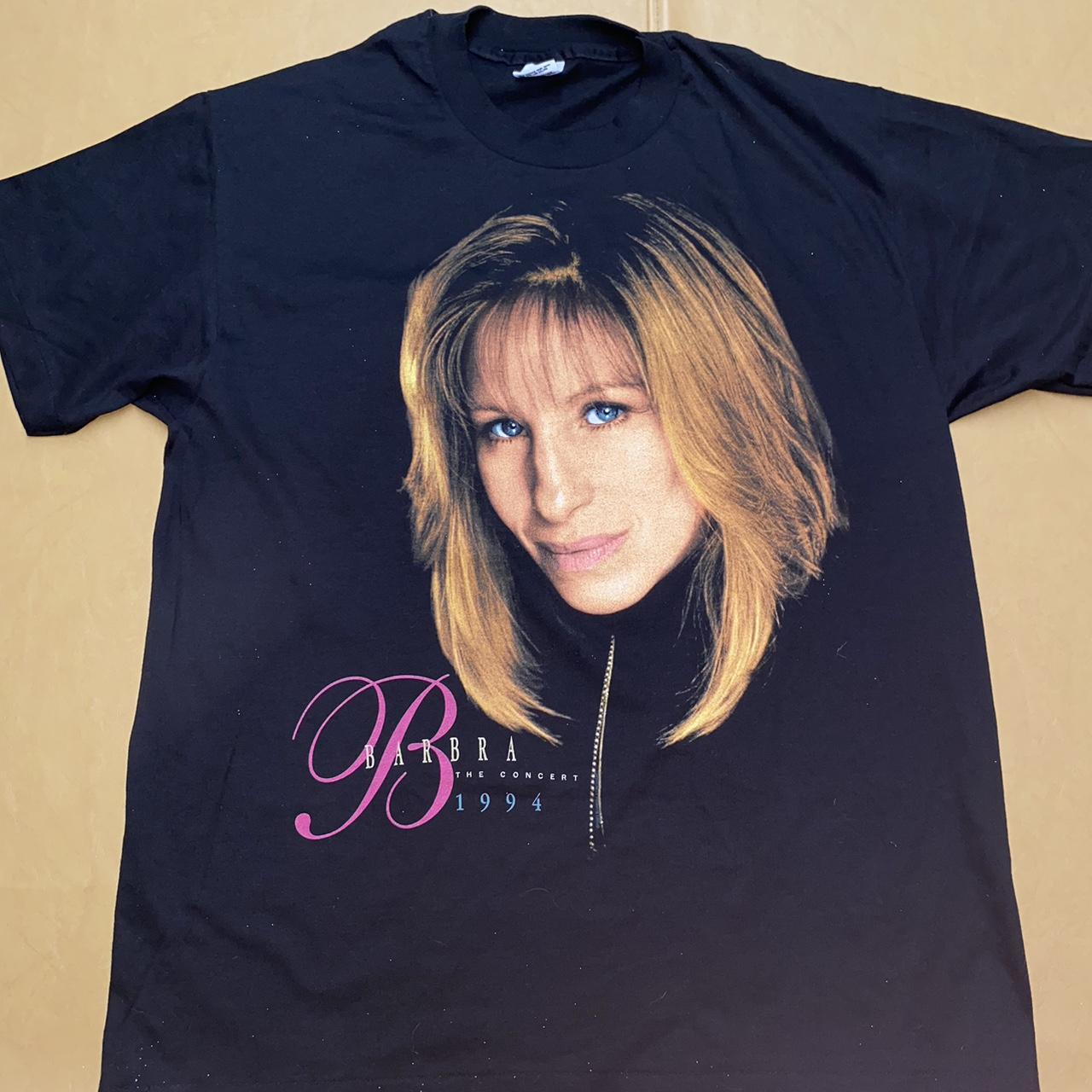 Good VTG BARBARA STREISAND T-SHIRT