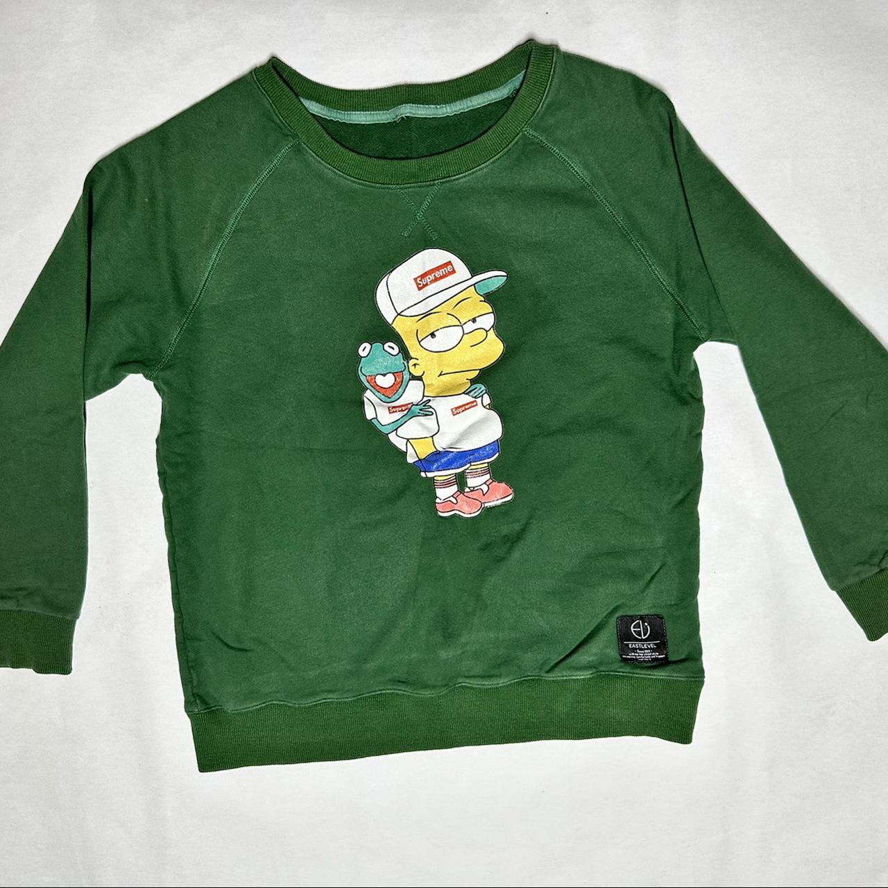 Bart simpson supreme on sale sweatshirt