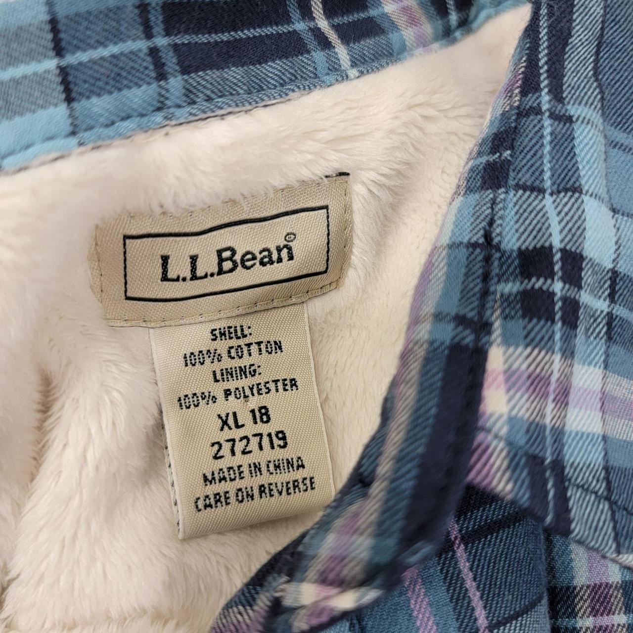 L.L.Bean Women's Shirt - Blue/Purple - XL – L.L. … - image 5