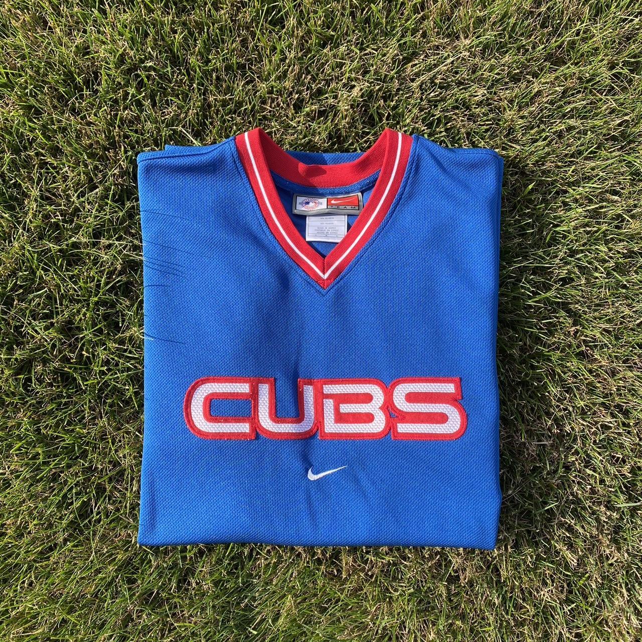 Y2K Vintage Chicago Cubs Nike - Depop
