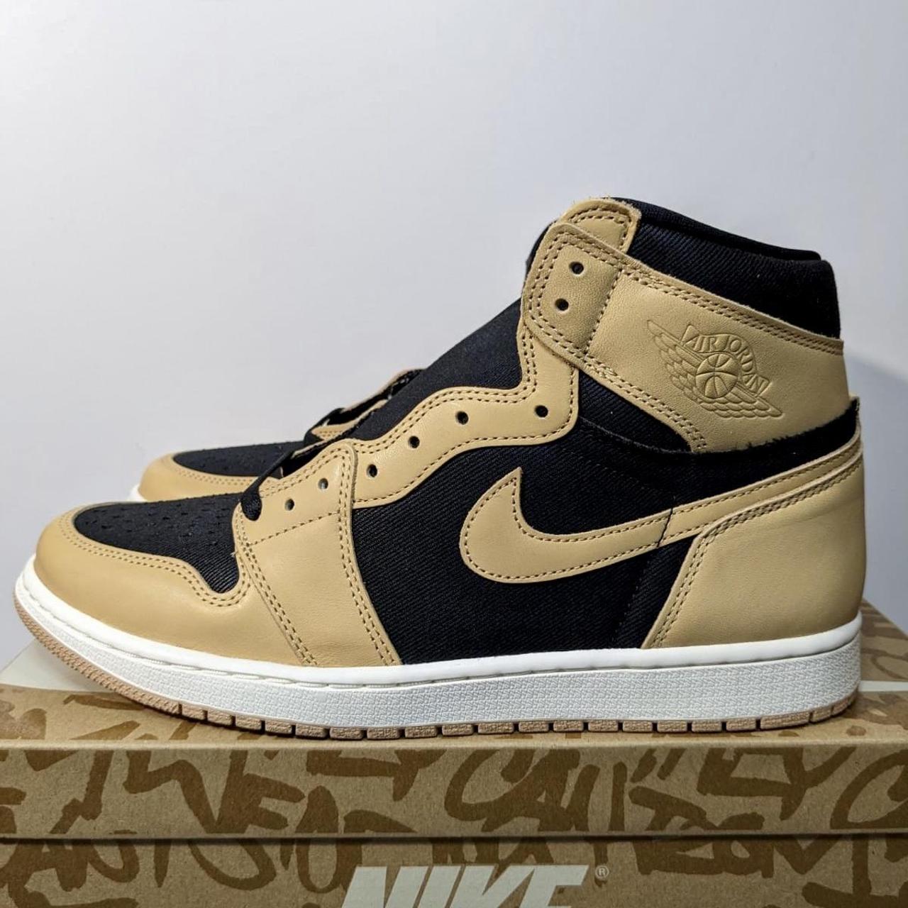 tan air jordan retro 1