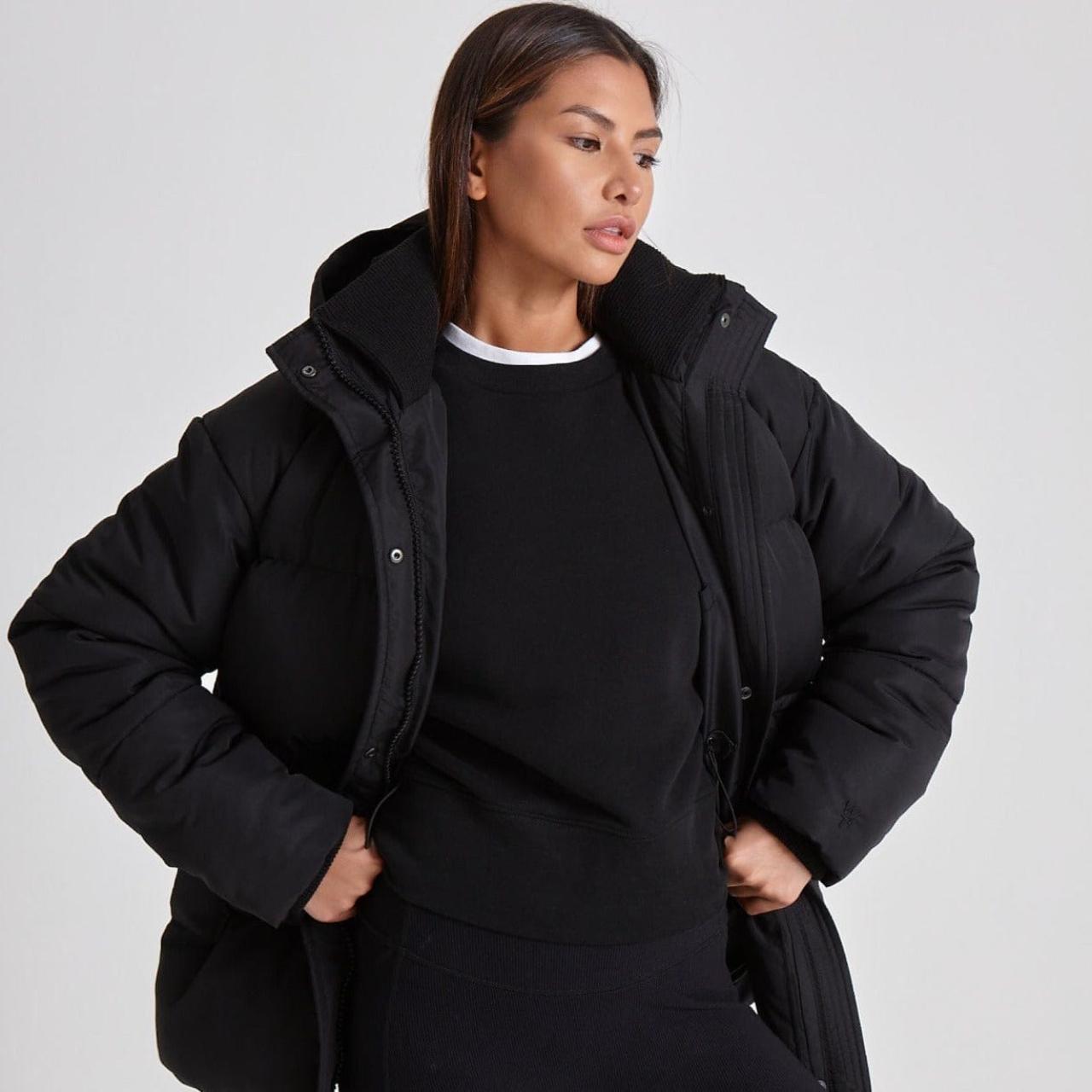 THE ULTIMATE PUFFER COAT - BLACK - Small fault - One... - Depop