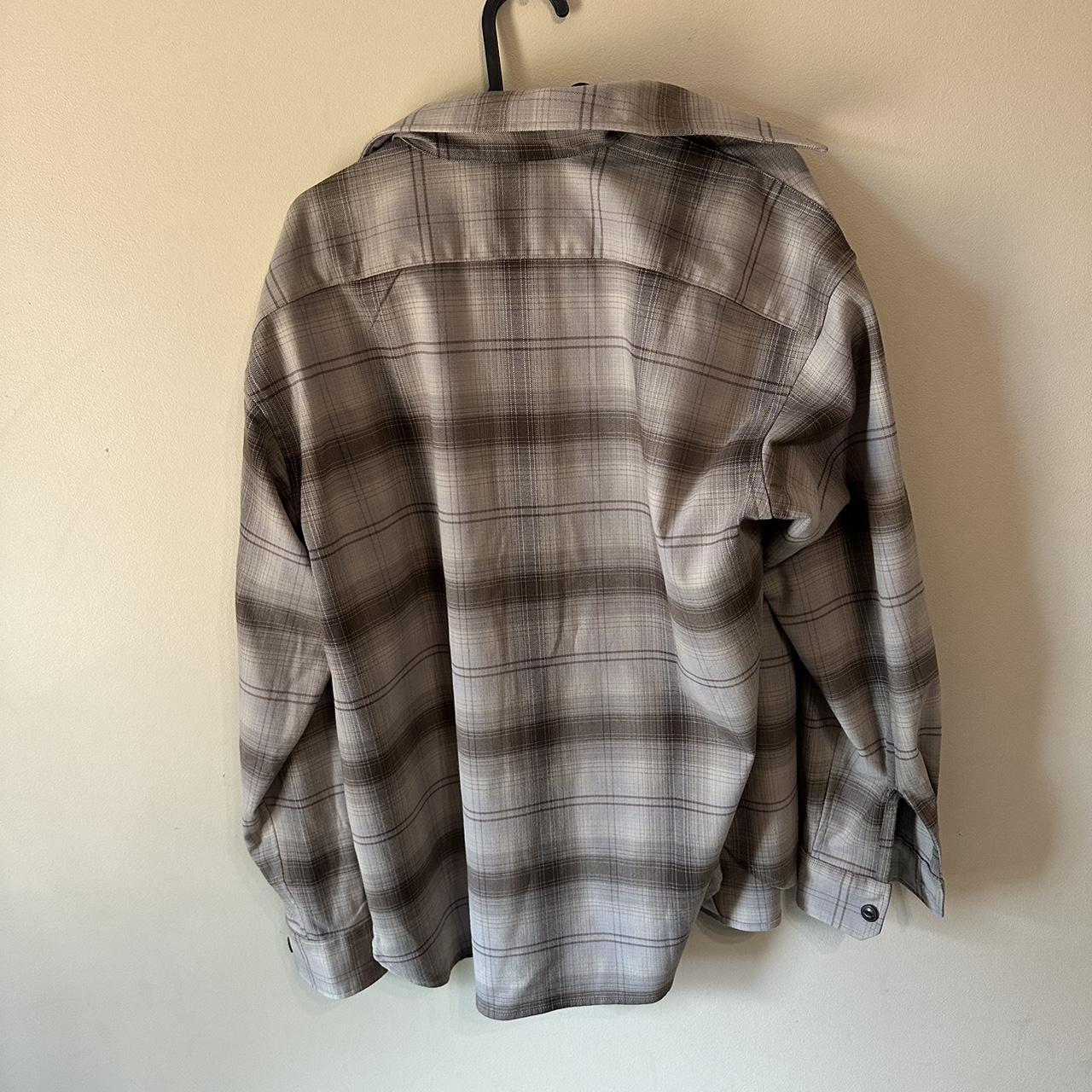 Uniqlo U oversized flannel, completely out of... - Depop