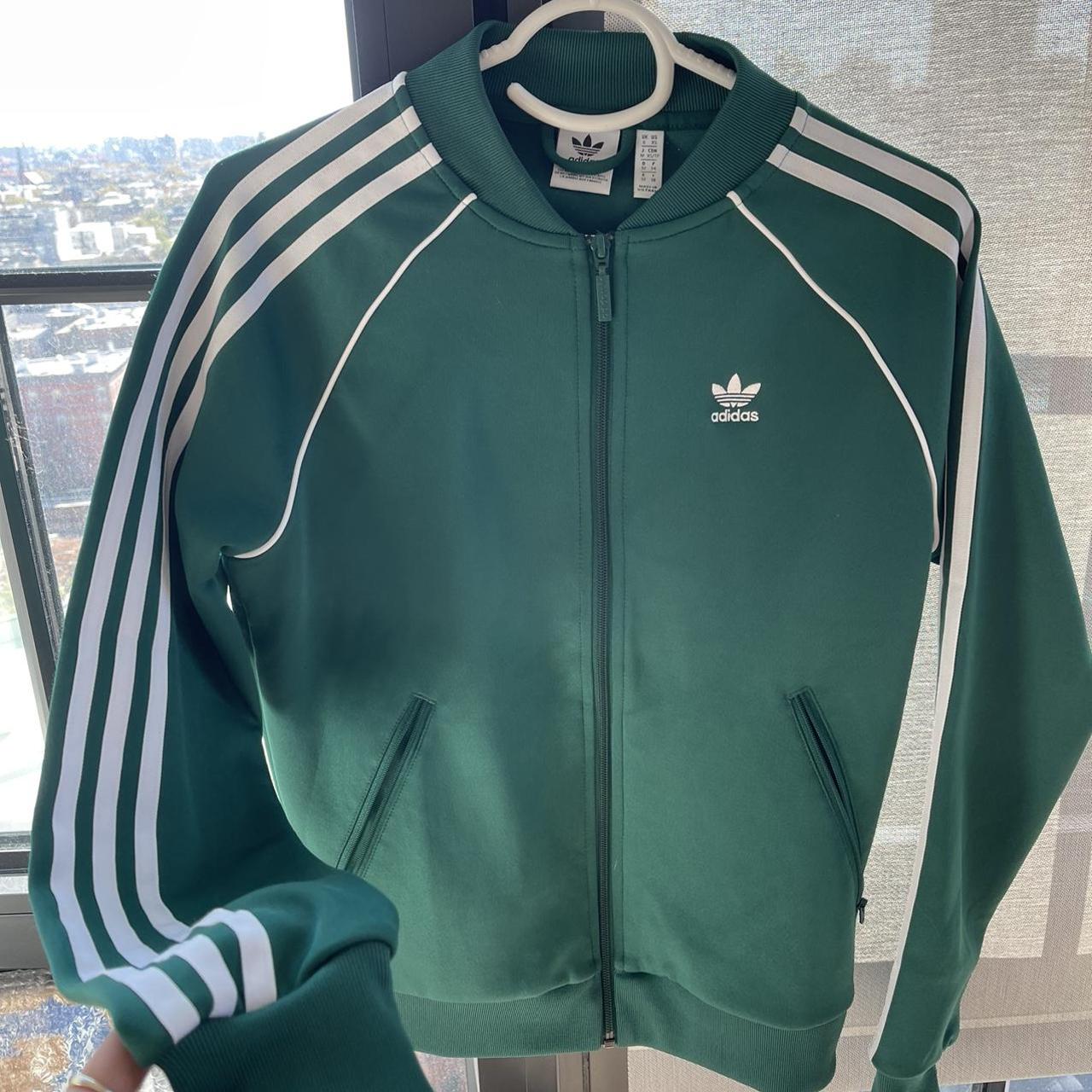 Adidas Kelly green track jacket never worn