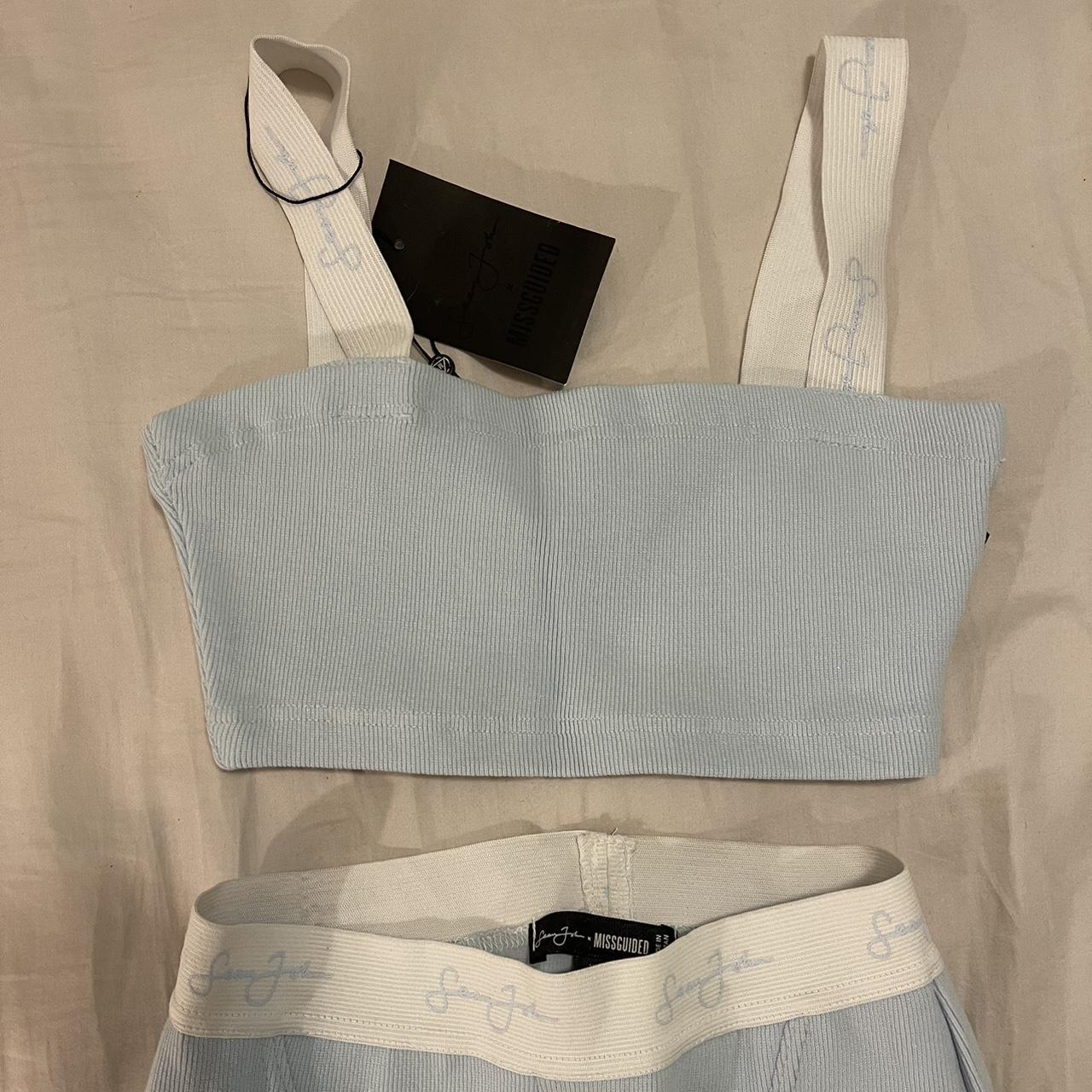 Missguided x Sean John athleisure set in baby blue - Depop