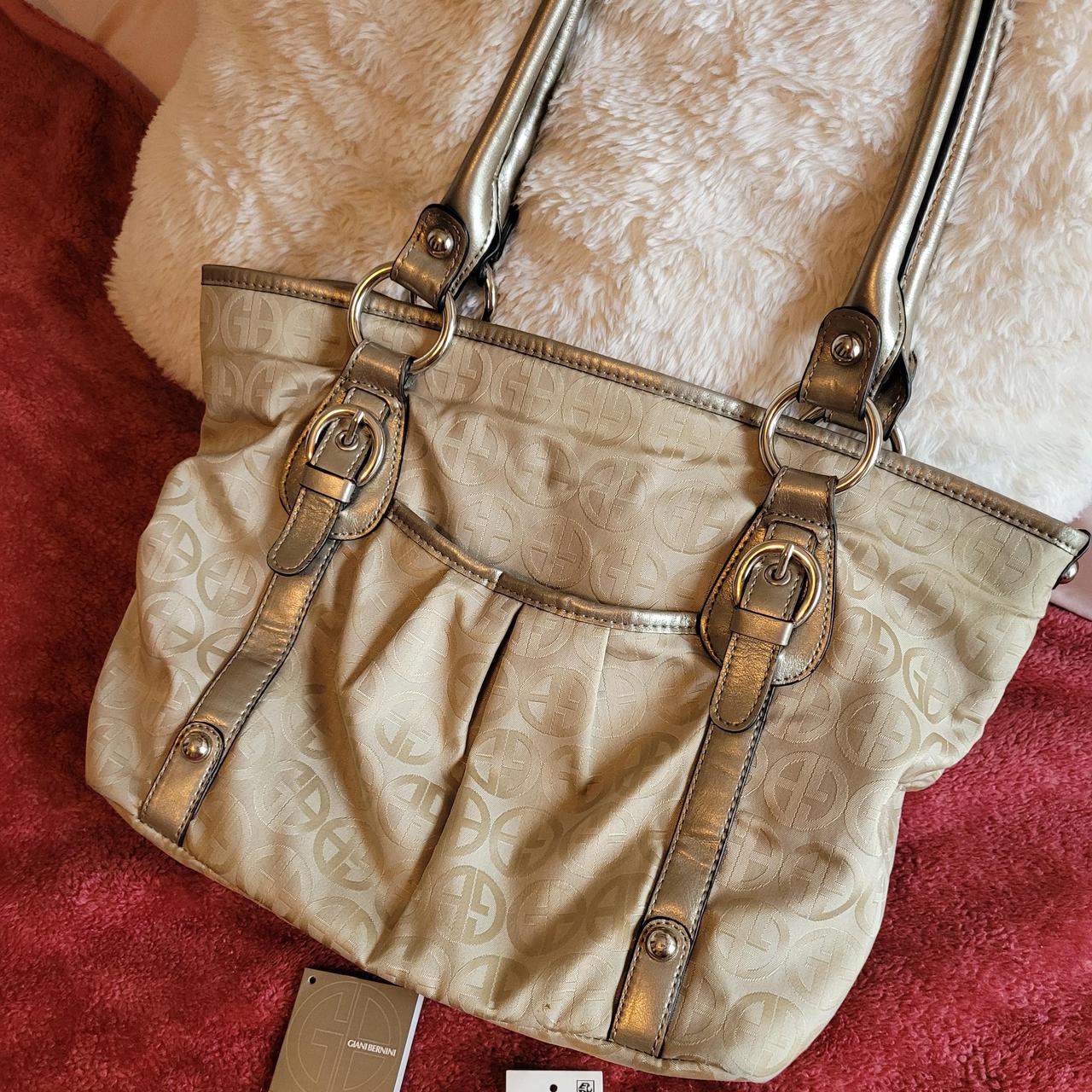 Giani Bernini, Bags, Giani Bernini Vintage Leather Purse Handbag Shoulder  Bag