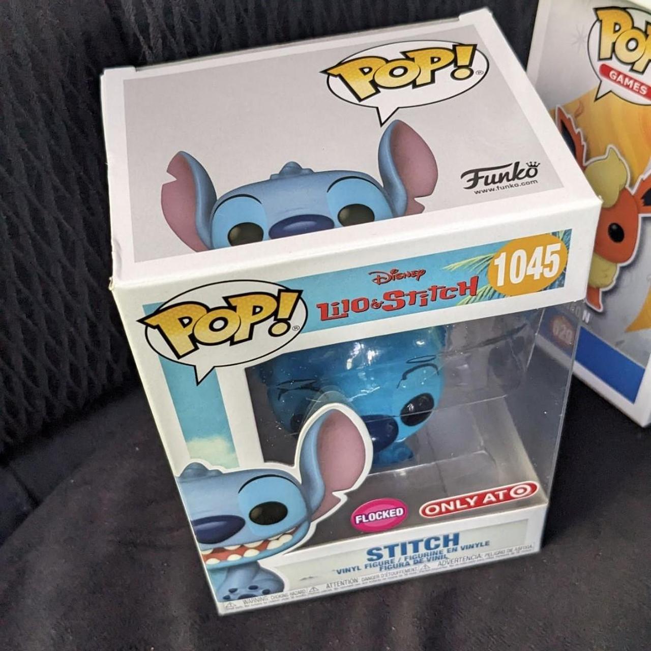 Funko Pop Lilo & Stitch : Flocked Stitch #1045 Vinyl Figure