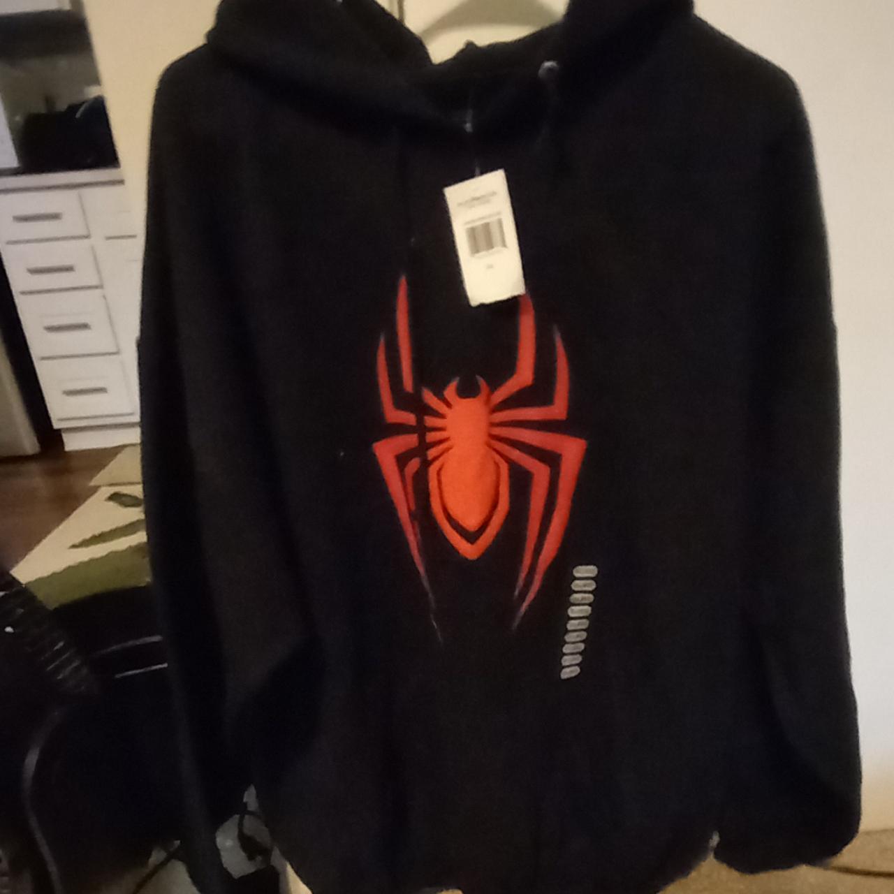 Spiderman hoodie far hot sale from home