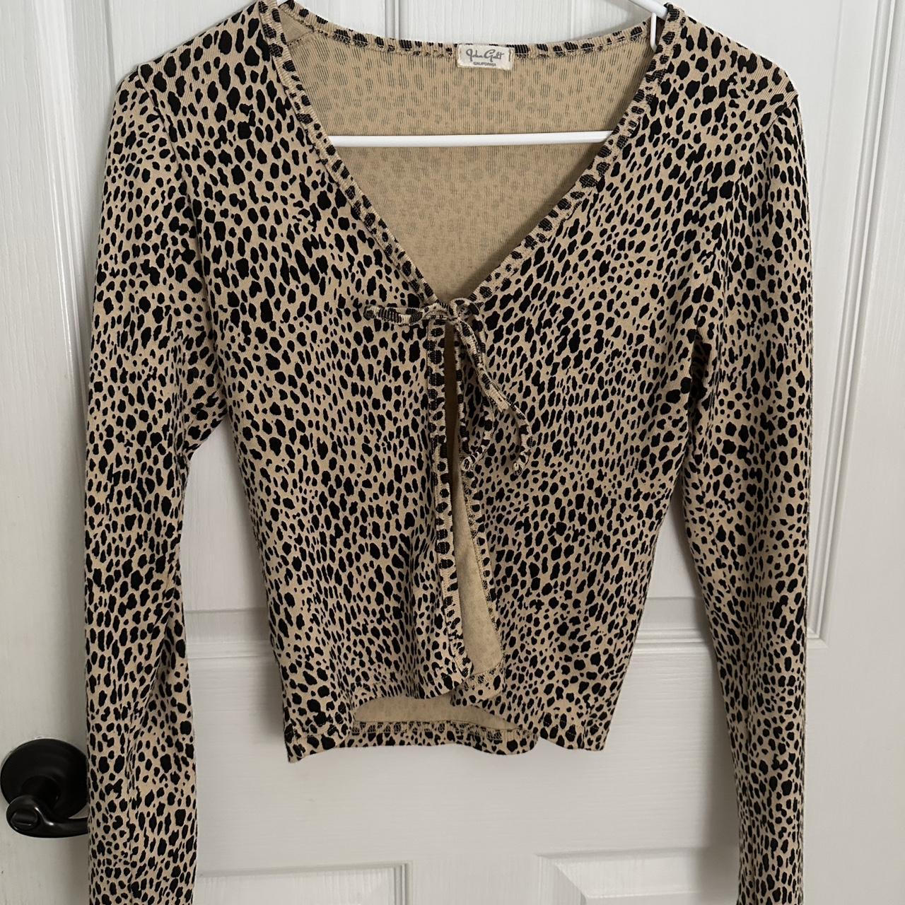 john galt/brandy tie cardigan! barely ever worn and... Depop