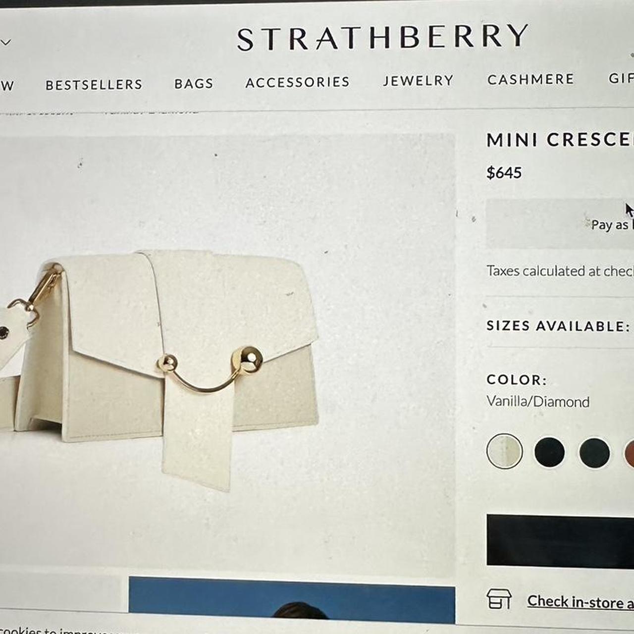 strathberry mini crescent bag｜TikTok Search