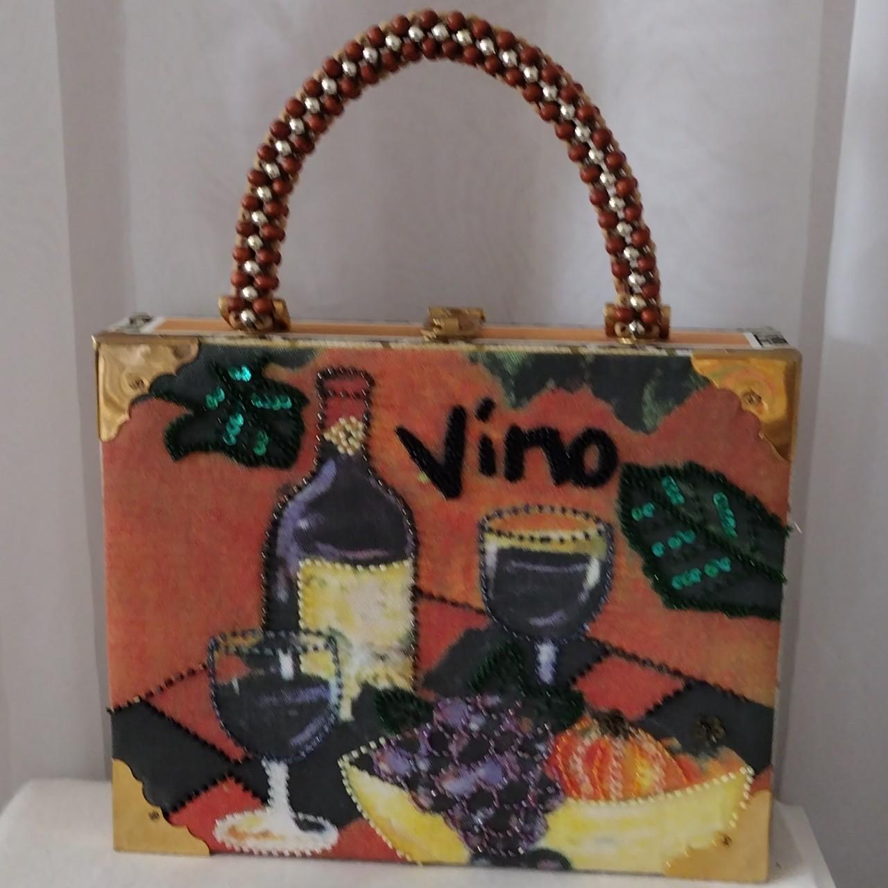 Vintage Tiki Style Beaded Cigar Box Handbag – RevivalVintage