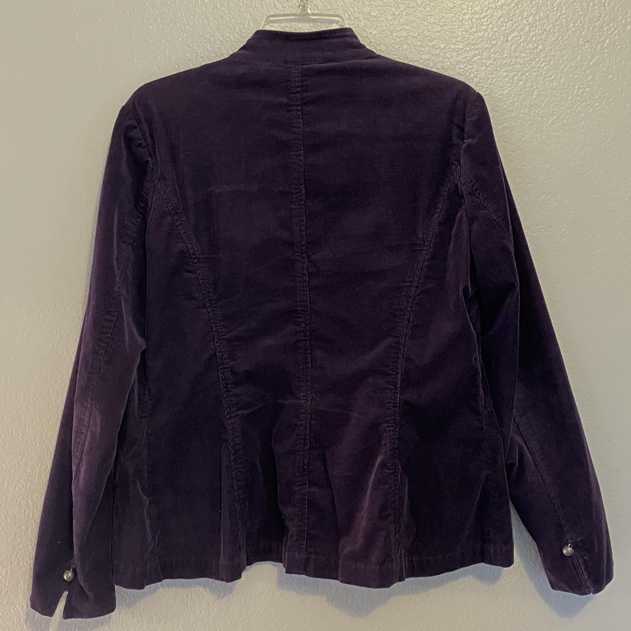 Coldwater Creek Women's Purple Jacket | Depop