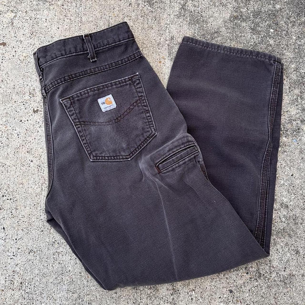 Carhartt Men's Brown Trousers | Depop