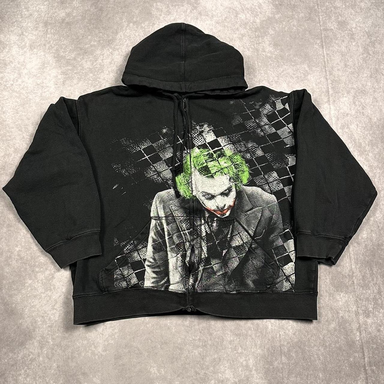 DC Comics Men's Black Hoodie | Depop