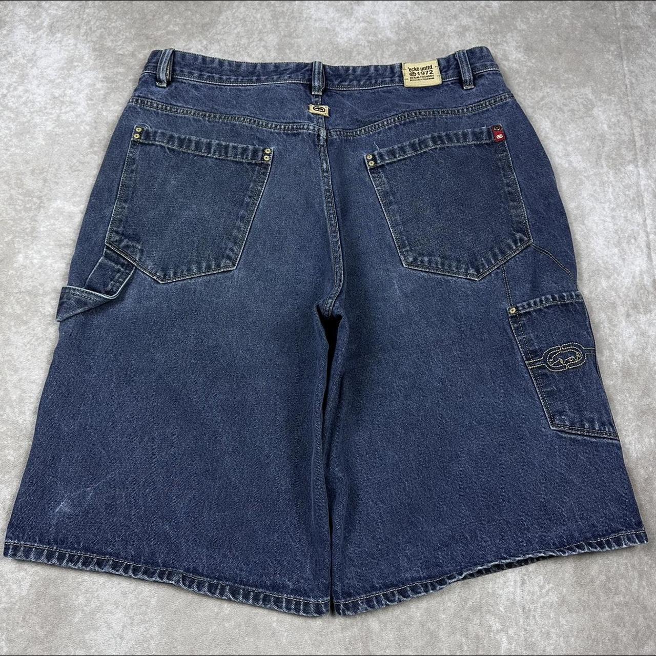 Ecko Unltd. Men's Navy Shorts | Depop