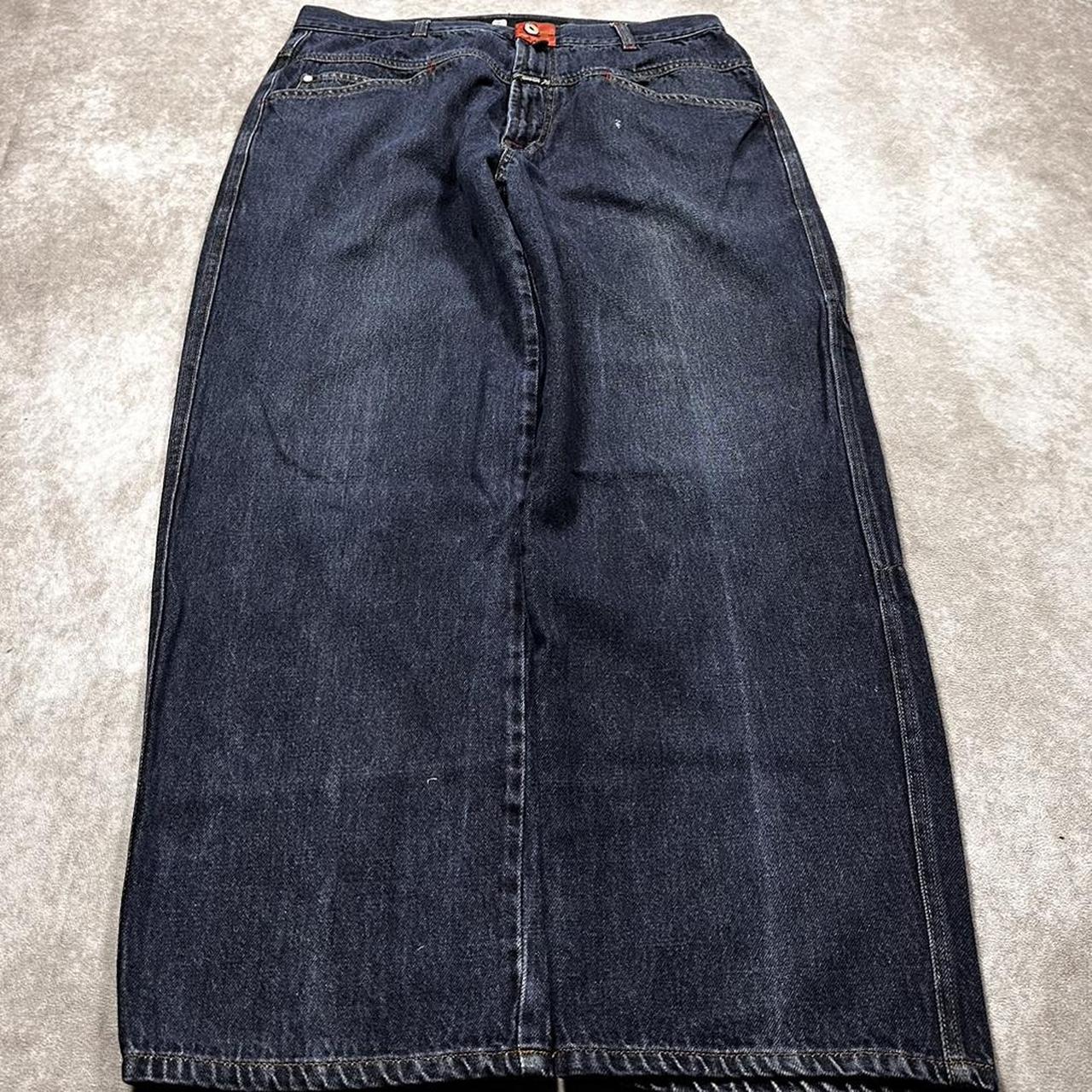 Y2K Baggy MFG Jeans Essential Pair Super Hard Faded... - Depop