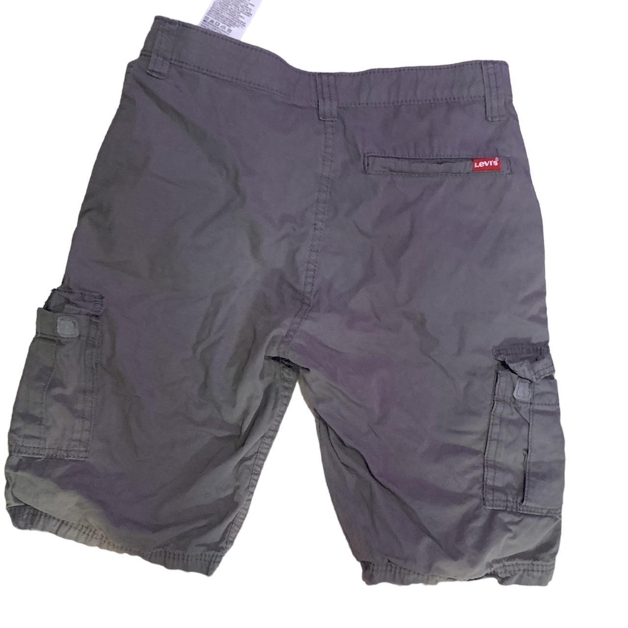 Small Grey Levi shorts shorts jorts skater Depop