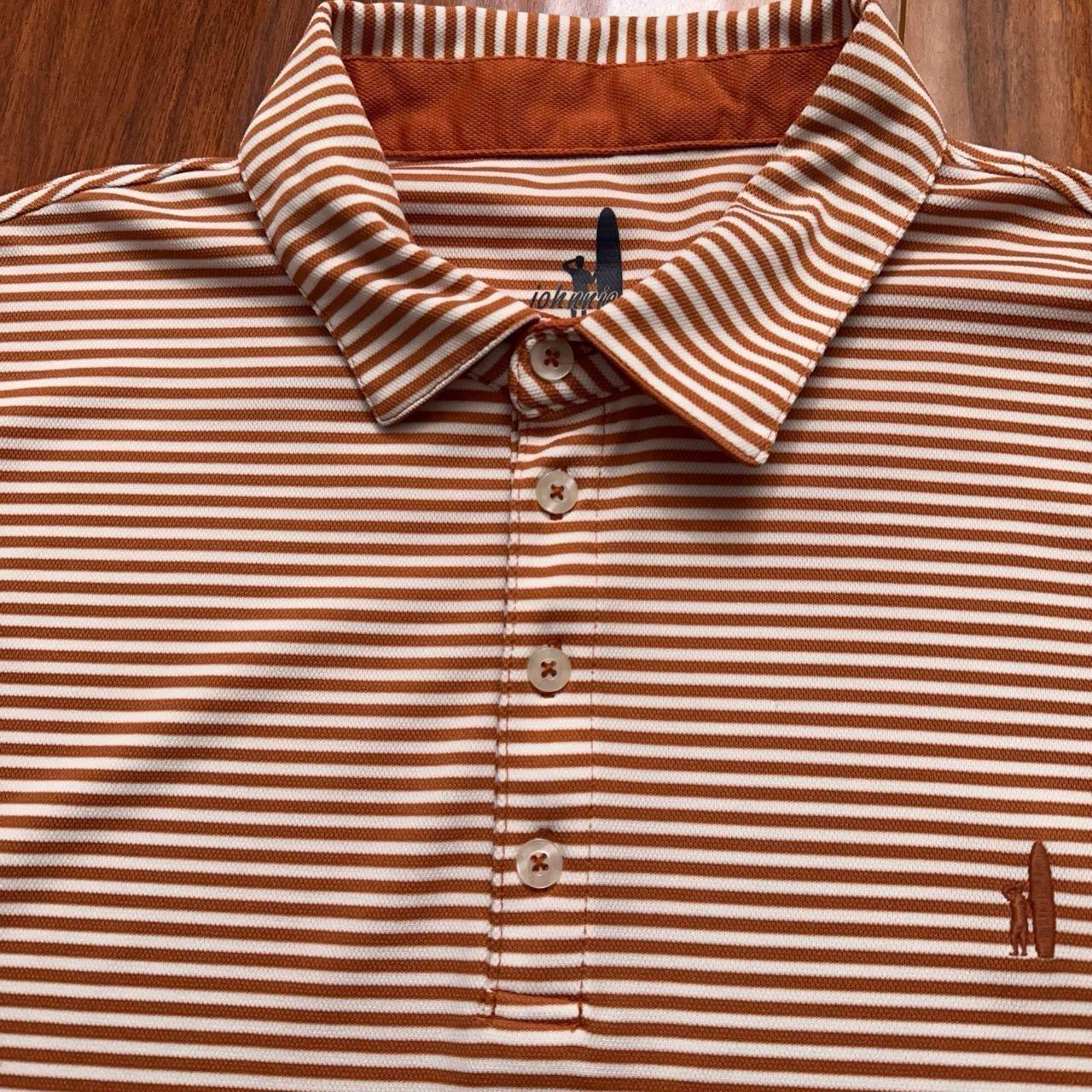 Johnnie-O Men's Polo shirt - Orange - XL – Johnni… - image 3