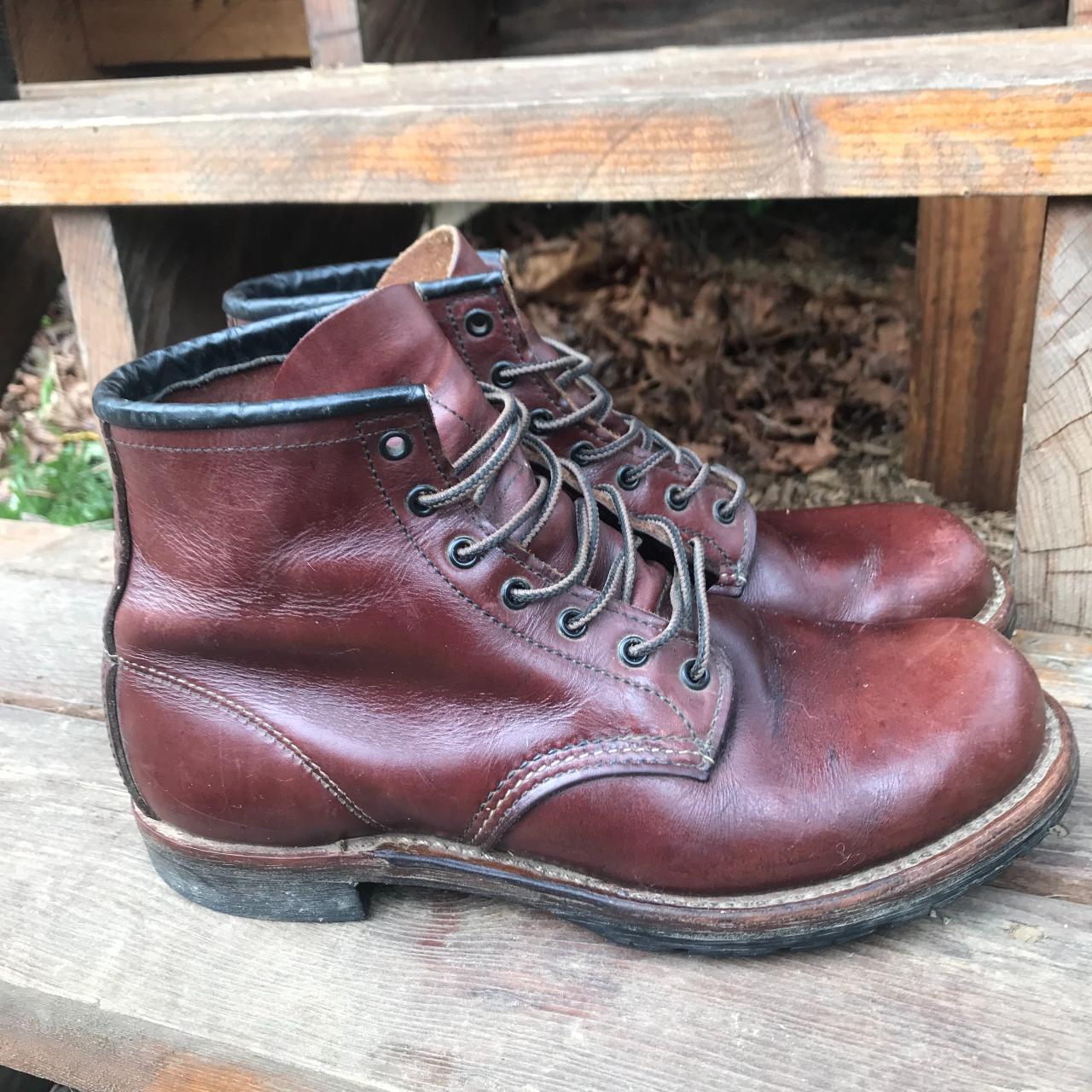 Red Wing Heritage Blacksmith Leather Lace Up Boot,... - Depop