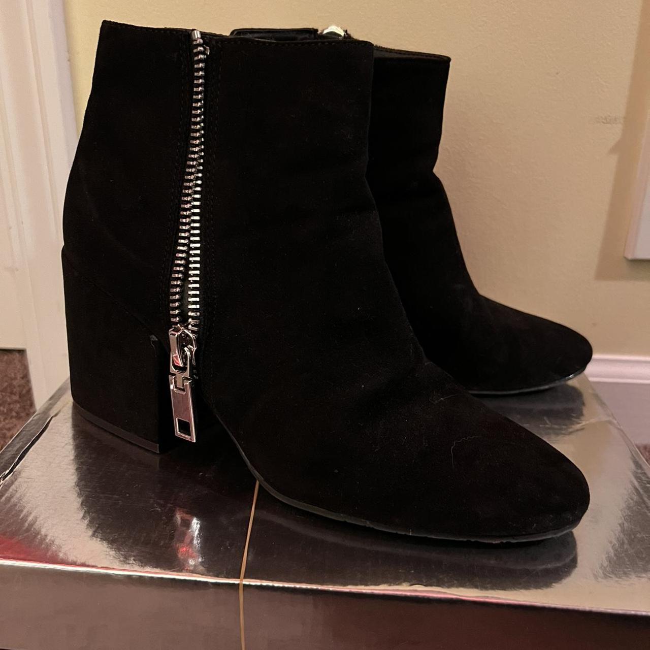 Target Women's Black Boots Depop