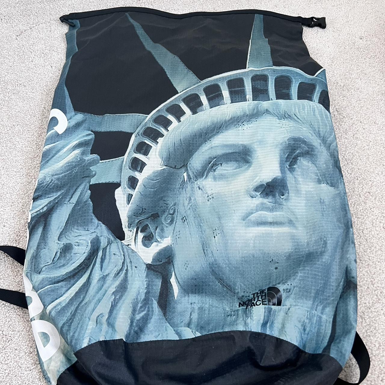 Supreme The North Face Statue of Liberty Waterproof Backpack Red