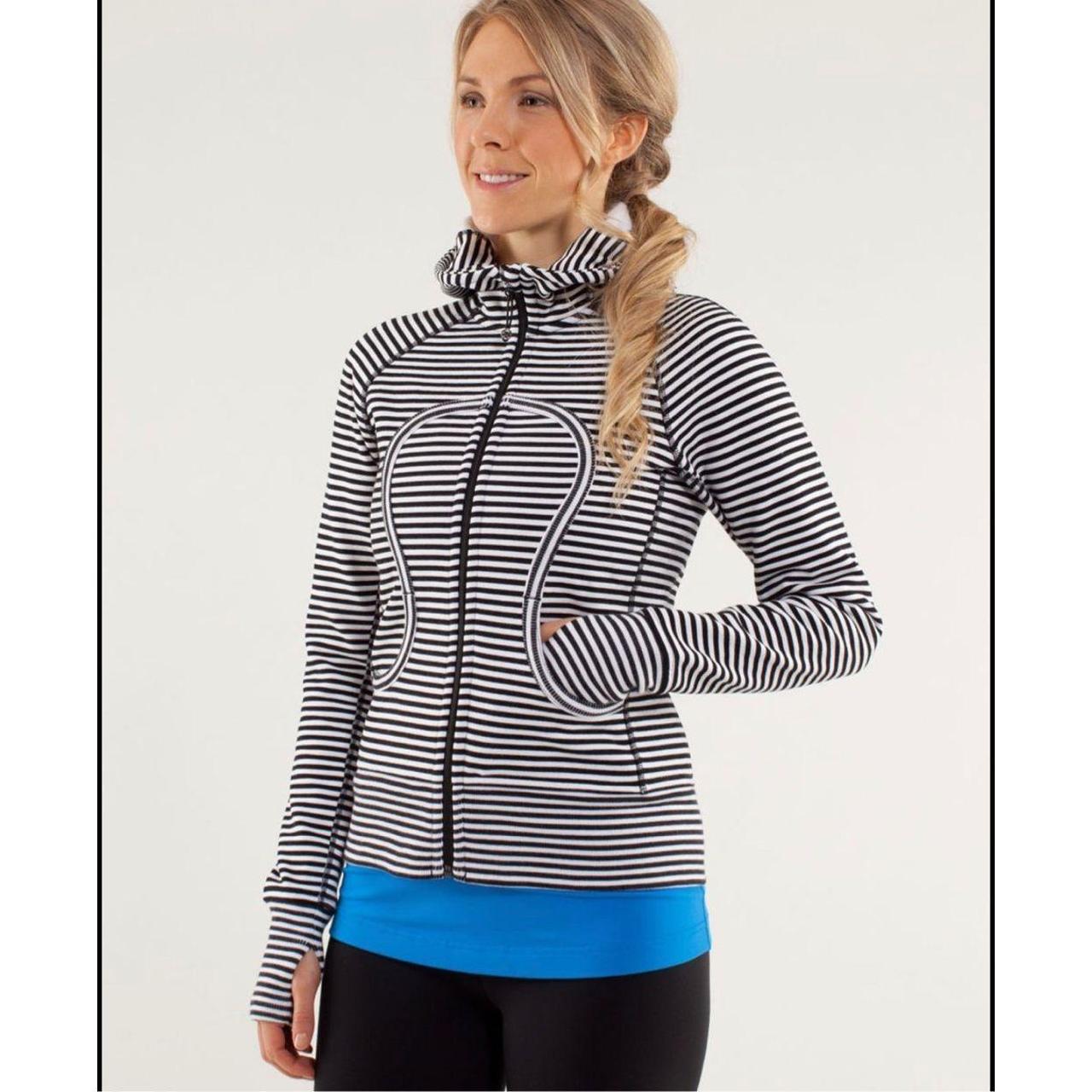 Lululemon striped scuba store hoodie