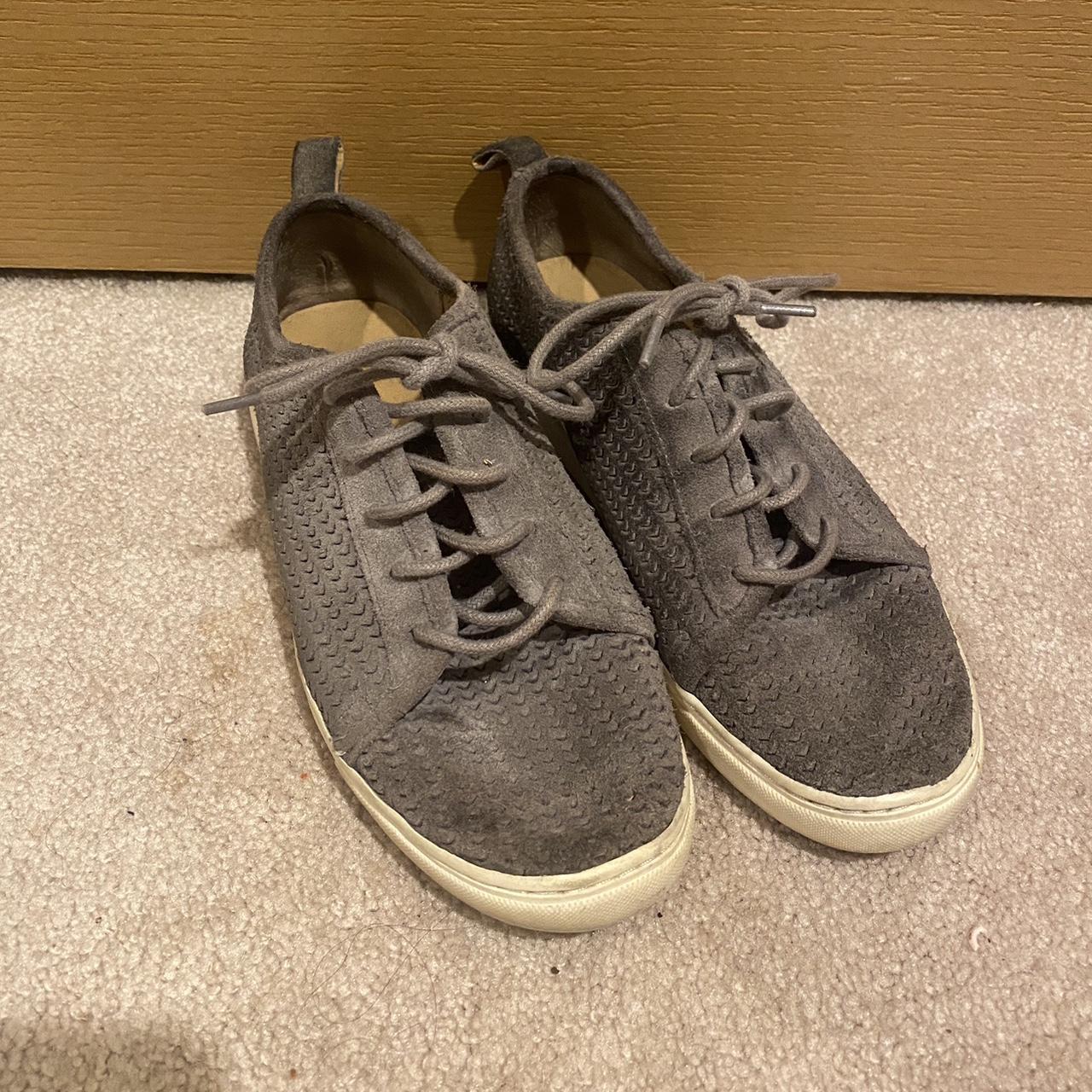 Women’s Lucky Brand gray sneakers Size: women’s 7.5 - Depop