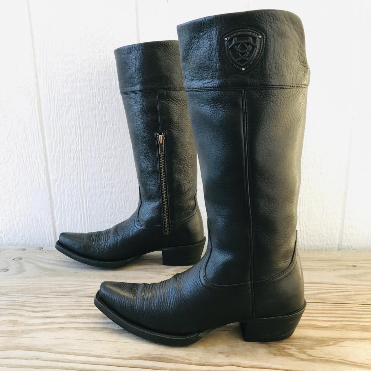 Ariat Women's Black Boots | Depop