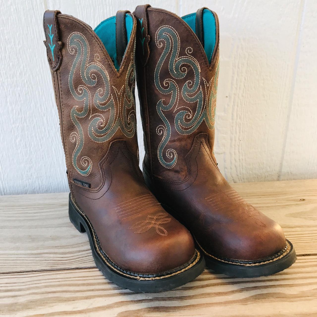 Justin gypsy boots store square toe