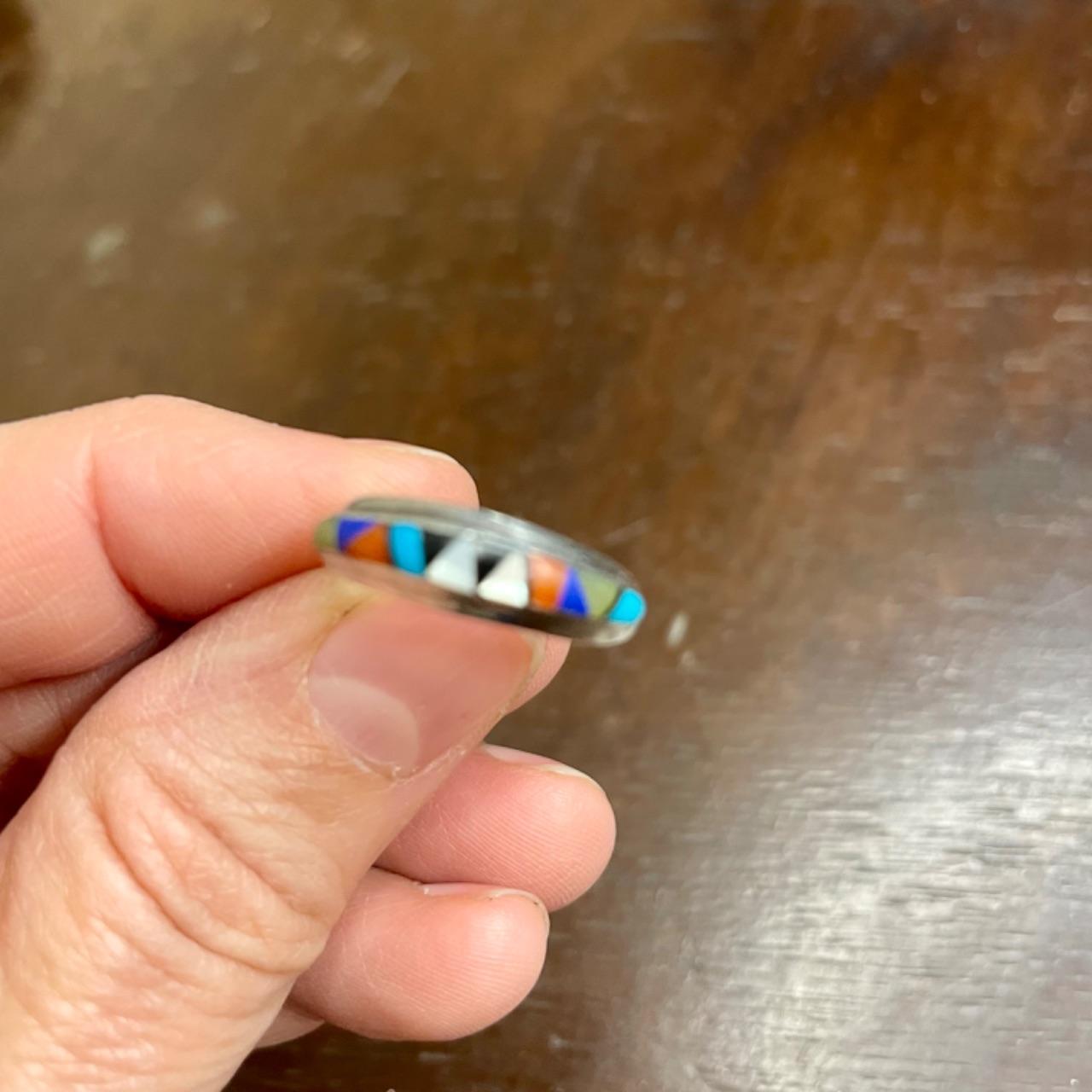 Native Women's Ring - Multi/Silver – Native Ameri… - image 2