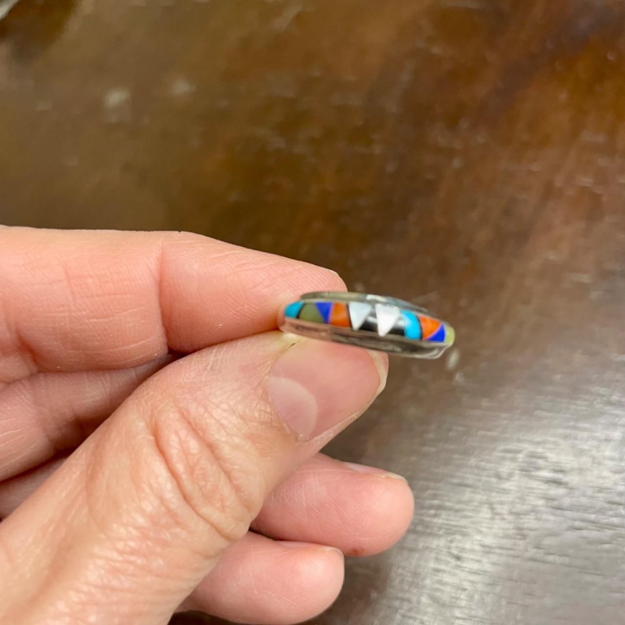 Native Women's Ring - Multi/Silver – Native Ameri… - image 4