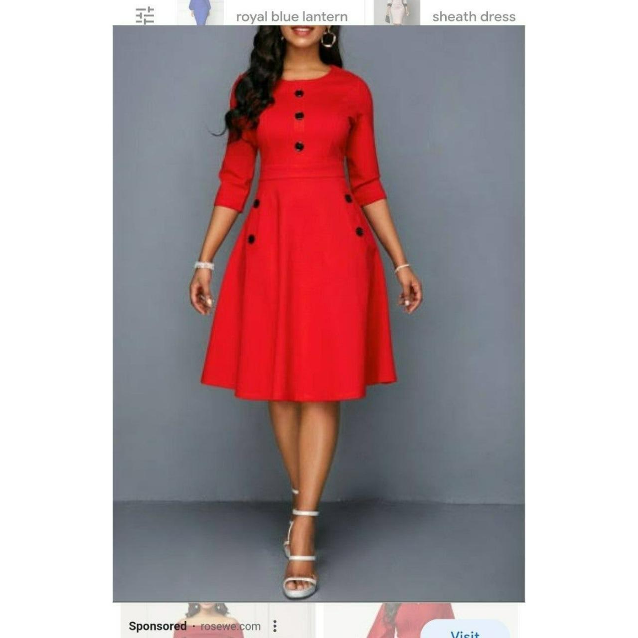 Rosewe red clearance dresses