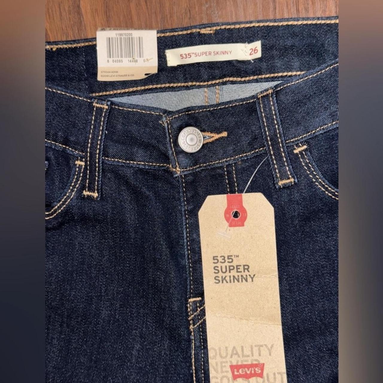 Levi's 535 shop super skinny jeans