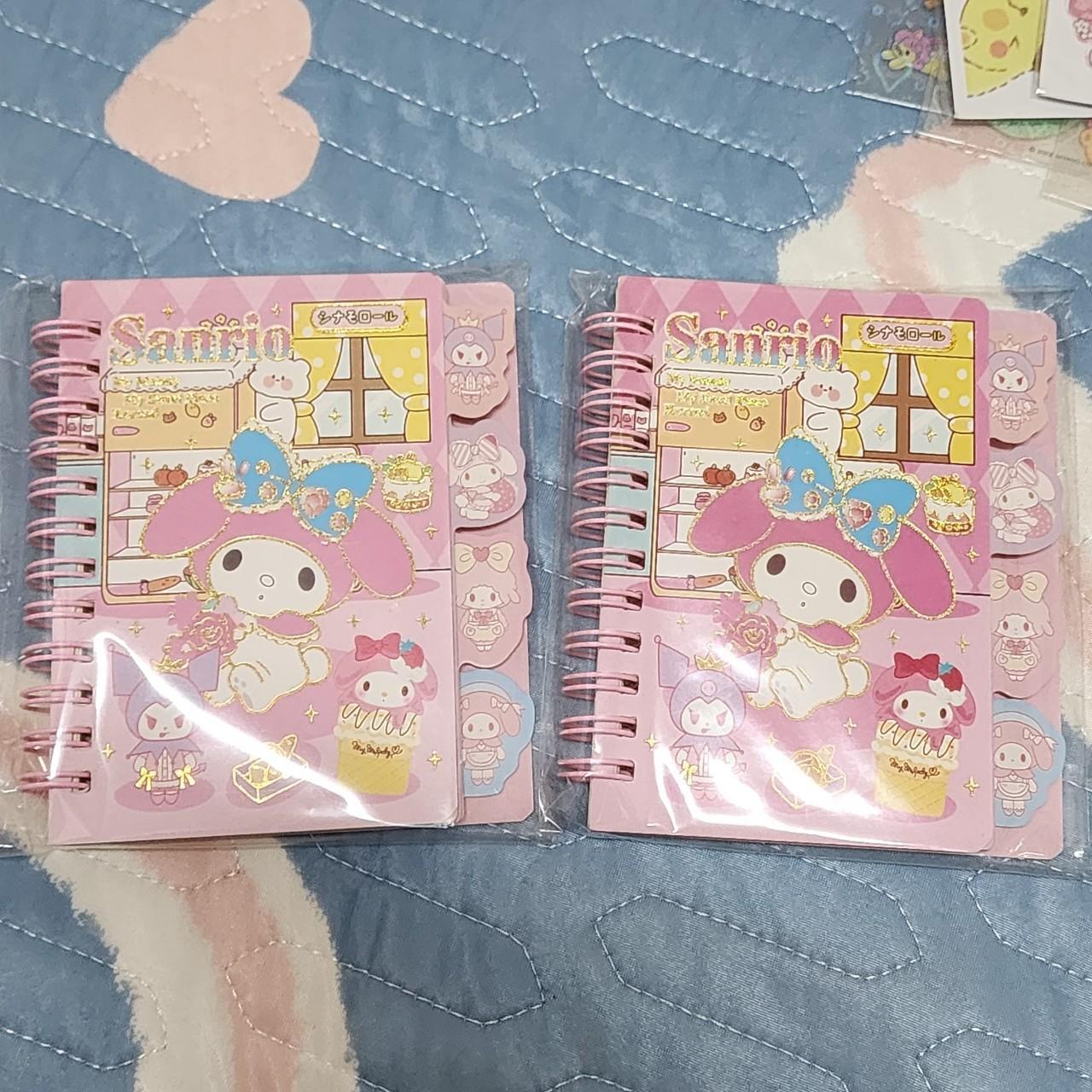 FREEBIES INCLUDED ] This is a mini Kuromi Notebook - Depop